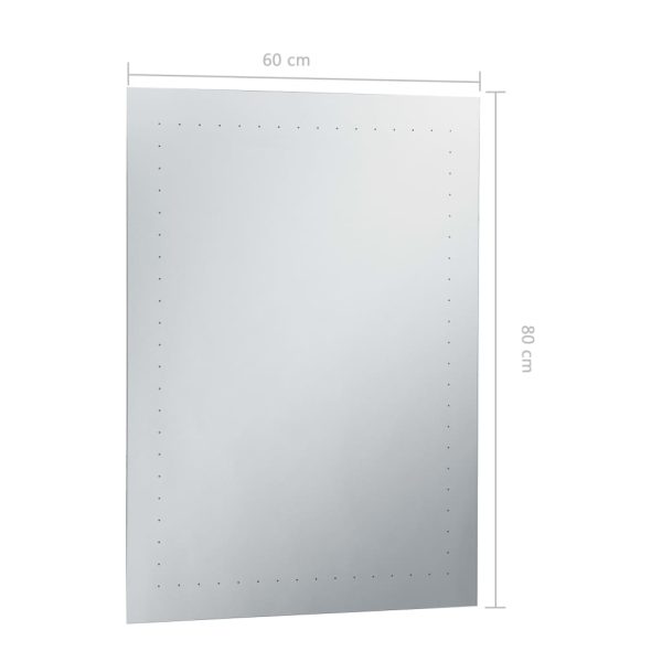 Espelho de parede LED para casa de banho 60x80 cm - Image 7