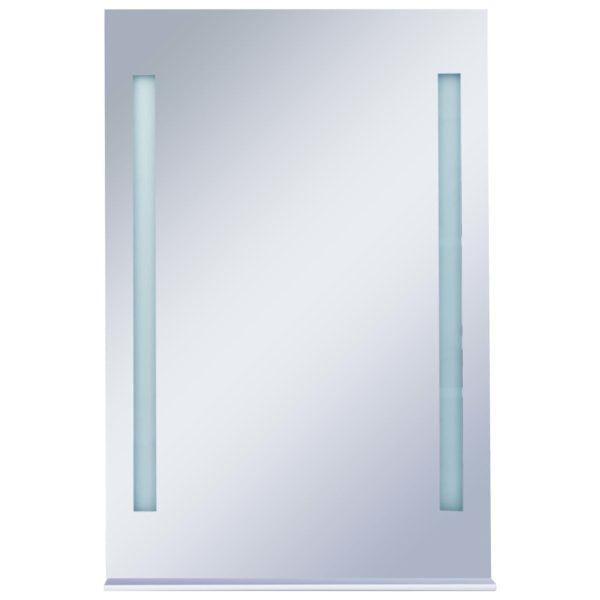 Espelho de parede LED c/ prateleira para casa de banho 60x80 cm - Image 3