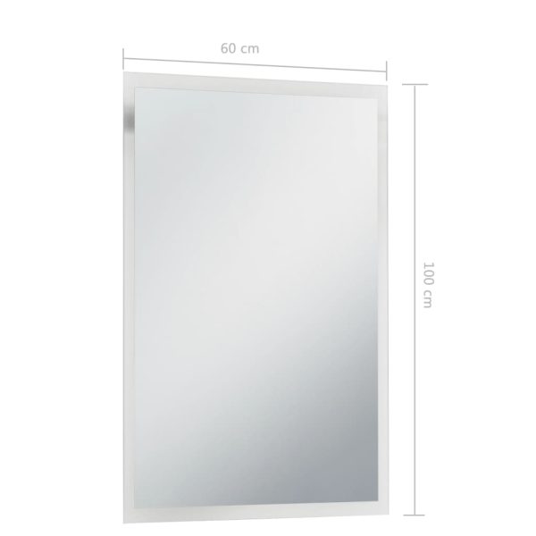 Espelho de parede LED para casa de banho 60x100 cm - Image 7