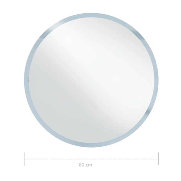 Espelho LED para casa de banho 80 cm - Image 8