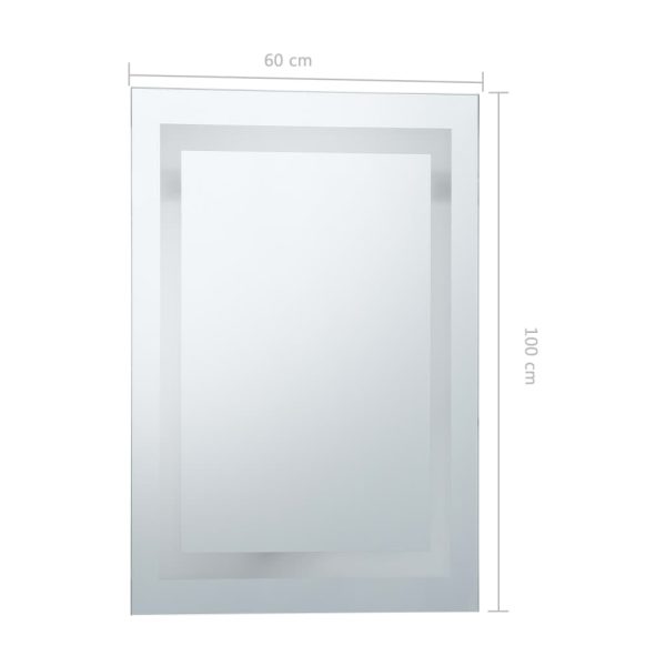 Espelho casa de banho LED c/ sensor tátil 60x100 cm - Image 9