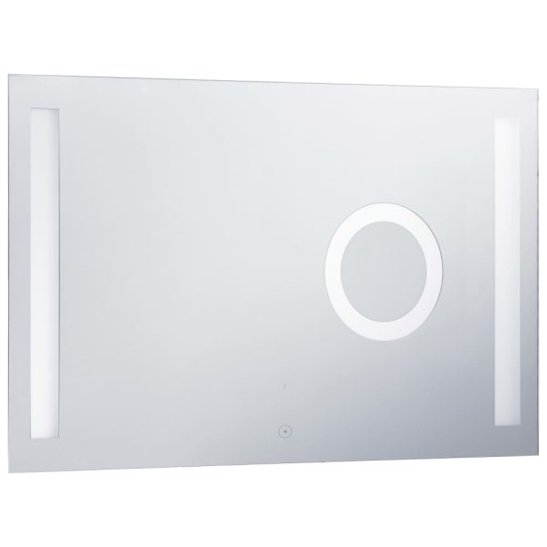 Espelho de parede LED c/ sensor tátil casa de banho 100x60 cm - Image 4
