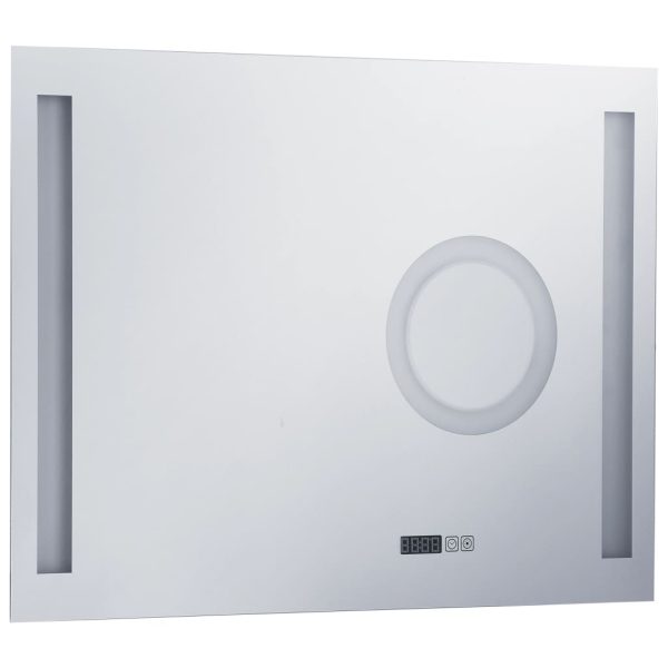 Espelho de parede LED c/ sensor tátil casa de banho 80x60 cm - Image 3