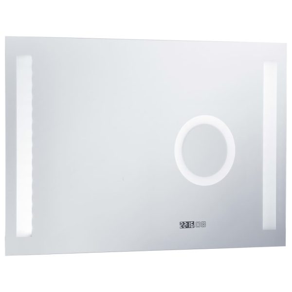 Espelho de parede LED c/ sensor tátil casa de banho 100x60 cm - Image 4