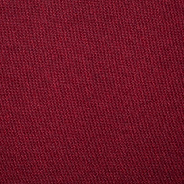 Sofá de 2 lugares em tecido vermelho tinto - Image 7