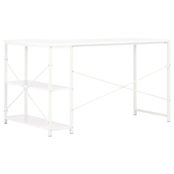 Secretária de computador 120x72x70 cm branco - Image 4