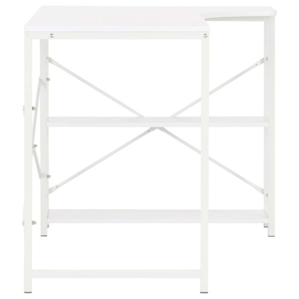 Secretária de computador 120x72x70 cm branco - Image 5