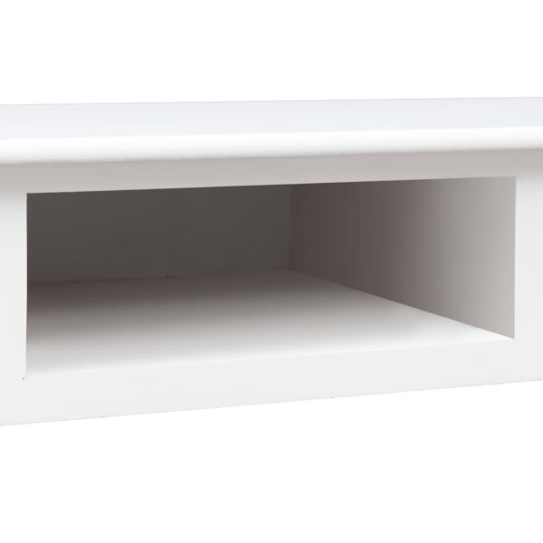 Secretária 110x45x76 cm madeira branco - Image 8