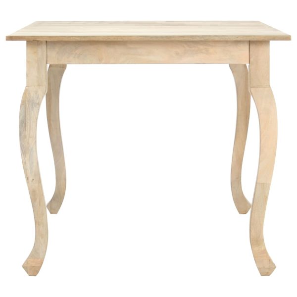 vidaXL Mesa de jantar 180x90x77 cm madeira de mangueira maciça - Image 3