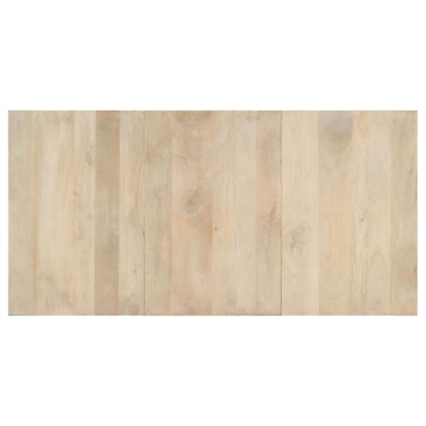 vidaXL Mesa de jantar 180x90x77 cm madeira de mangueira maciça - Image 5