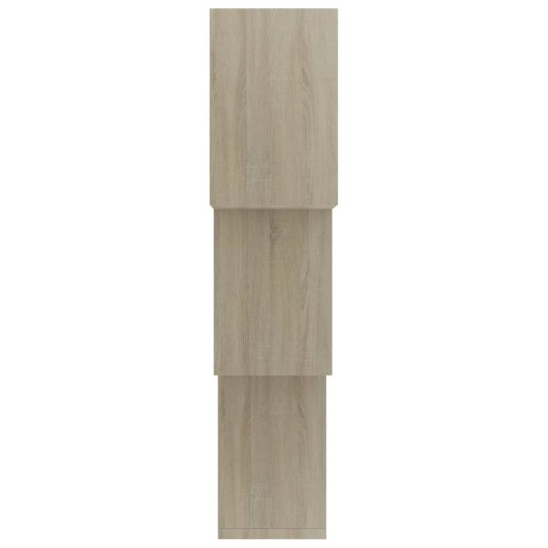 Prateleiras de parede cubos 68x15x68cm contraplacado carvalho - Image 5