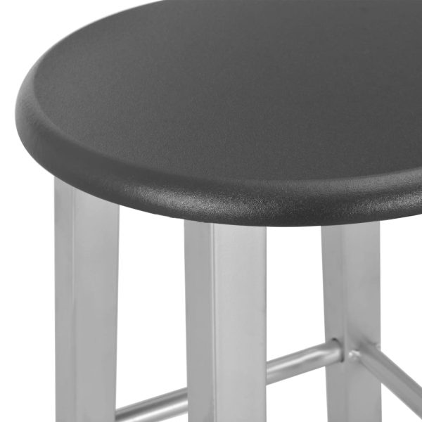 3 pcs conjunto de bar em madeira e aço preto - Image 8