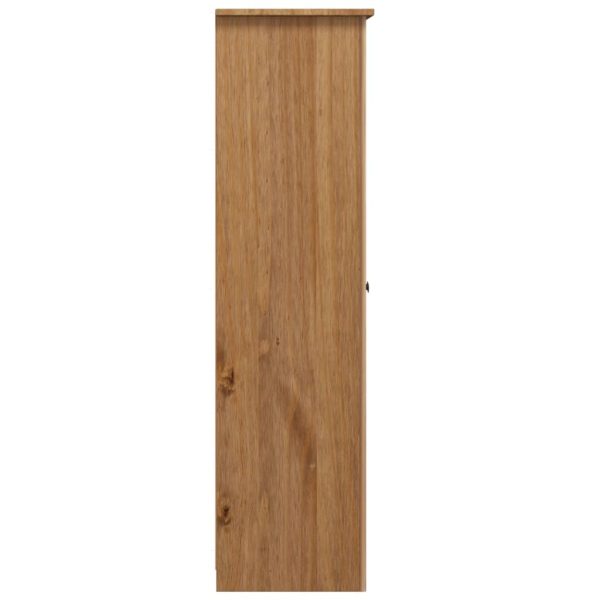 Roupeiro com 3 portas 118x50x171,5 cm pinho Panamá - Image 5