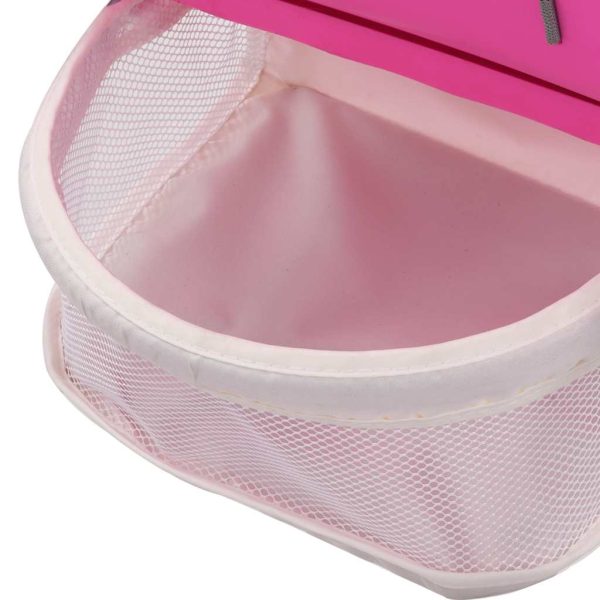 Cadeira de refeição para bebé rosa e cinzento - Image 11