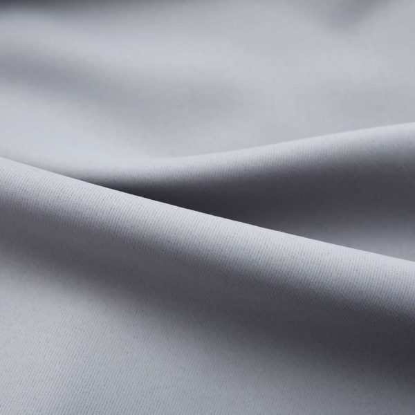 Cortina blackout com ganchos 290x245 cm cinzento - Image 3