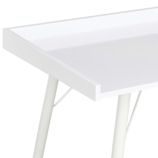 Secretária 90x50x79 cm branco - Image 4
