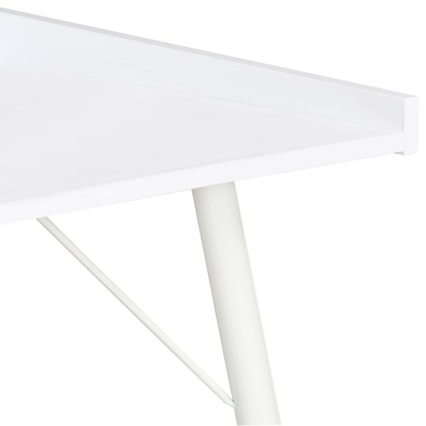 Secretária 90x50x79 cm branco - Image 5
