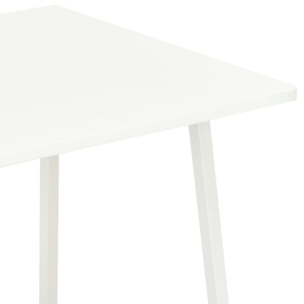 Secretária com unidade de prateleiras 102x50x117 cm branco - Image 6