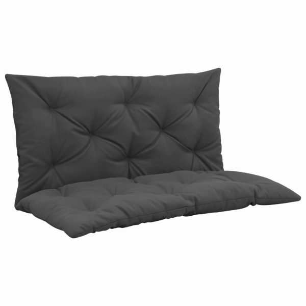 vidaXL Almofadão para cadeira de baloiço 100 cm tecido antracite