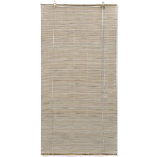 Estores de rolo em bambu natural 2 pcs 120x160 cm - Image 3
