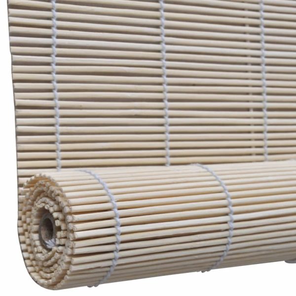 Estores de rolo em bambu natural 4 pcs 120x160 cm - Image 4
