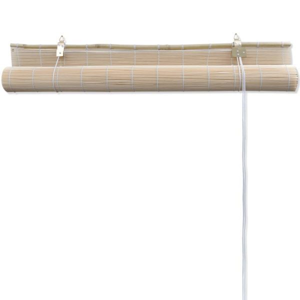 Estores de rolo em bambu natural 4 pcs 120x160 cm - Image 6