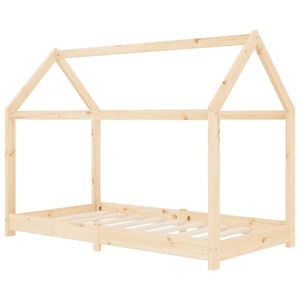 Estrutura de cama para crianças 80x160 cm pinho maciço - Image 2