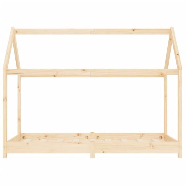 Estrutura de cama para crianças 80x160 cm pinho maciço - Image 4