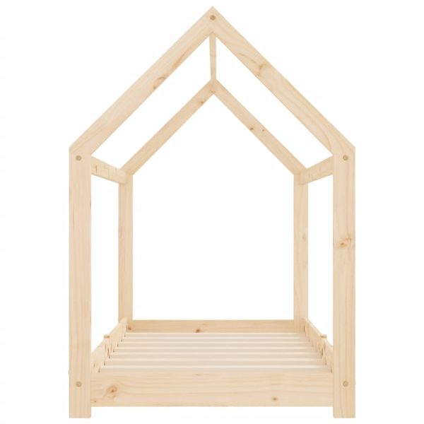 Estrutura de cama para crianças 80x160 cm pinho maciço - Image 5