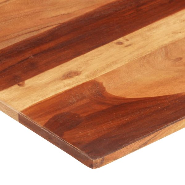 Tampo de mesa madeira de sheesham maciça 15-16 mm 60x60 cm - Image 4