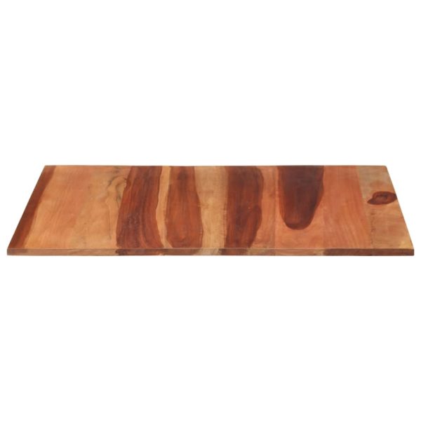 Tampo de mesa madeira de sheesham maciça 15-16 mm 80x80 cm - Image 8