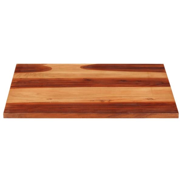 Tampo de mesa madeira de sheesham maciça 25-27 mm 70x80 cm - Image 7