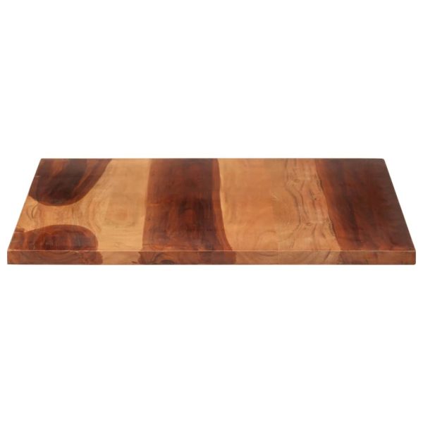 Tampo de mesa madeira de sheesham maciça 25-27 mm 70x80 cm - Image 8