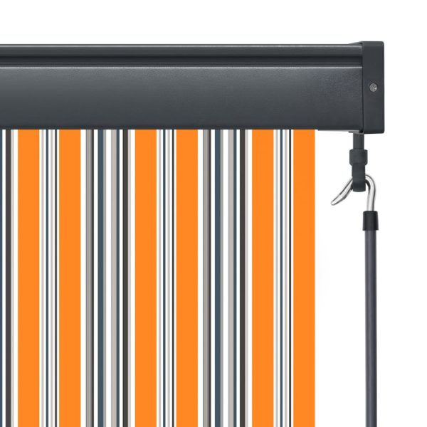 Estore de rolo para exterior 80x250 cm amarelo e azul - Image 6