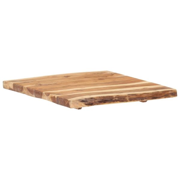 Tampo de mesa 58x(50-60)x3,8 cm madeira de acácia maciça - Image 7