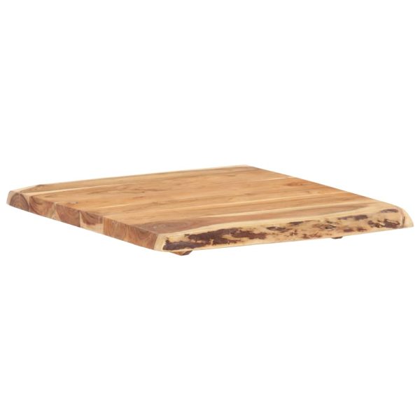Tampo de mesa 58x(50-60)x3,8 cm madeira de acácia maciça - Image 8