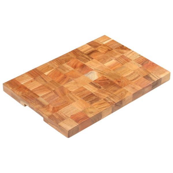Tábua de cortar 50x34x3,8 cm madeira de acácia maciça - Image 11