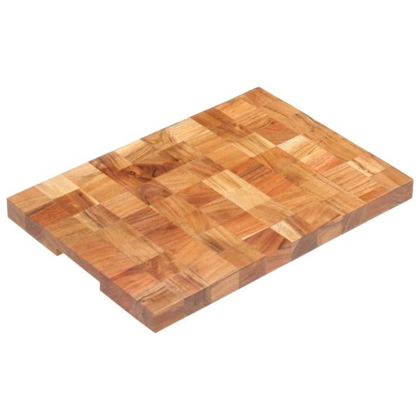 Tábua de cortar 50x34x3,8 cm madeira de acácia maciça - Image 10