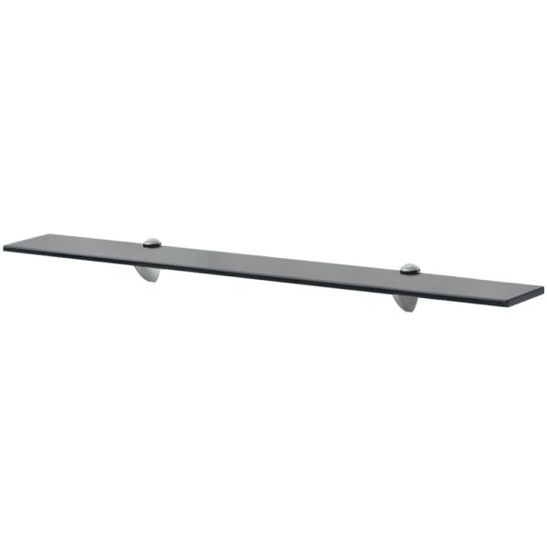 Prateleiras flutuantes 2 pcs vidro 80x10 cm 8 mm - Image 2