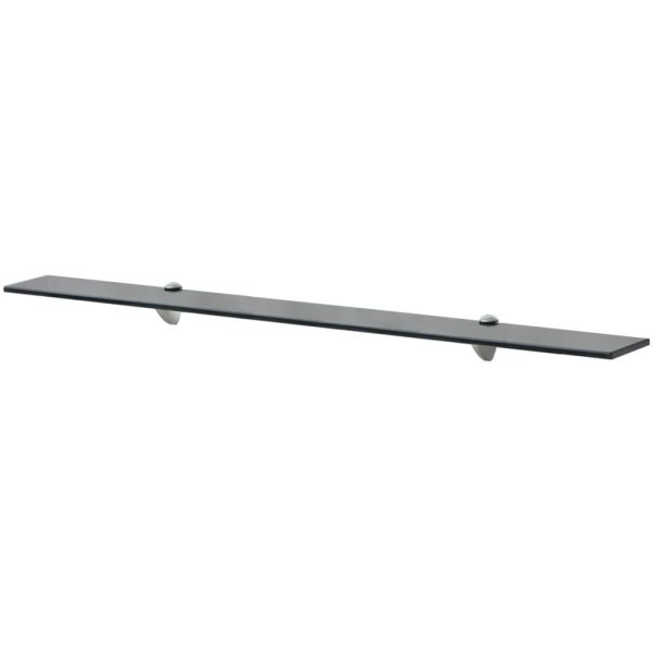 Prateleiras flutuantes 2 pcs vidro 100x10 cm 8 mm - Image 2