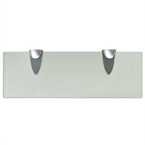 Prateleiras flutuantes 2 pcs vidro 30x10 cm 8 mm - Image 4