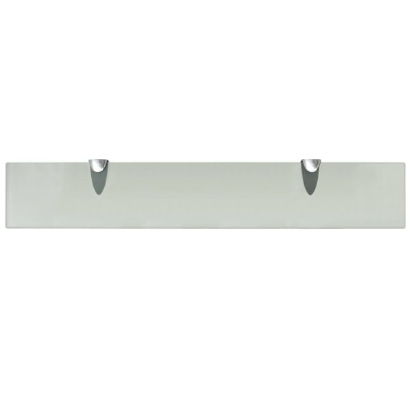 Prateleiras flutuantes 2 pcs vidro 60x10 cm 8 mm - Image 4