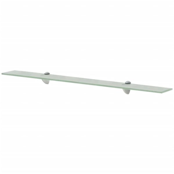 Prateleiras flutuantes 2 pcs vidro 90x10 cm 8 mm - Image 2