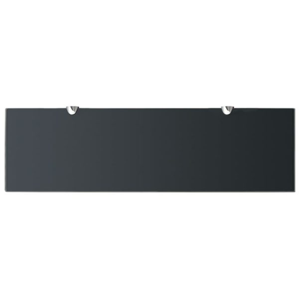 Prateleiras flutuantes 2 pcs vidro 70x20 cm 8 mm - Image 4