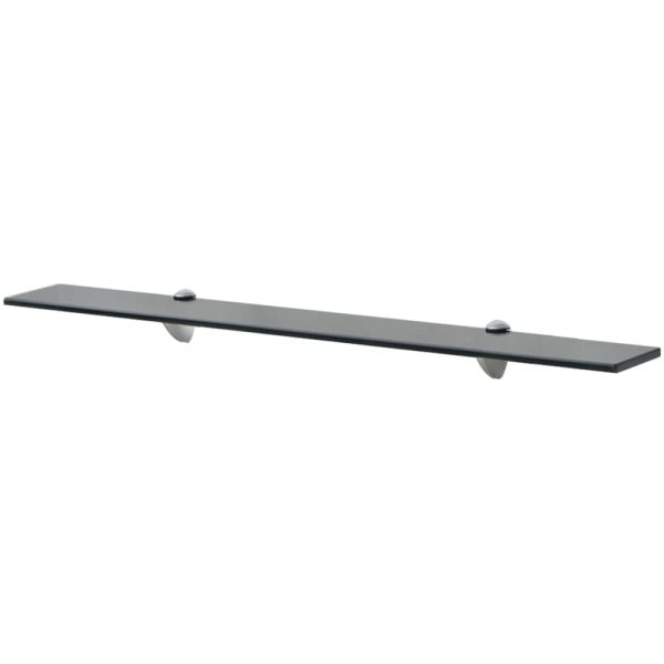 Prateleiras flutuantes 2 pcs vidro 80x20 cm 8 mm - Image 2