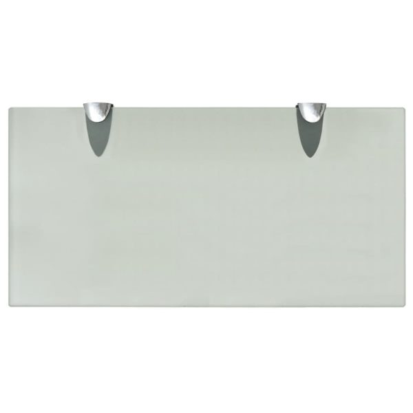 Prateleiras flutuantes 2 pcs vidro 40x20 cm 8 mm - Image 4