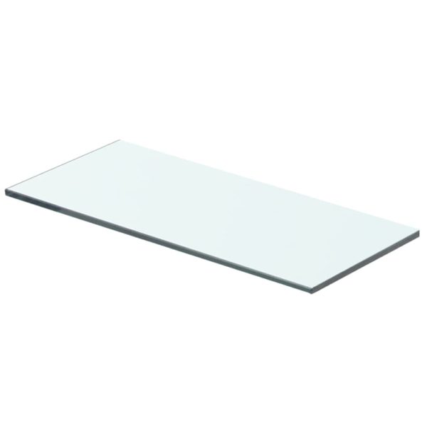 Prateleiras 2 pcs 40x12 cm vidro transparente - Image 2