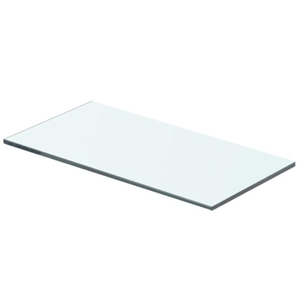 Prateleiras 2 pcs 40x15 cm vidro transparente - Image 2