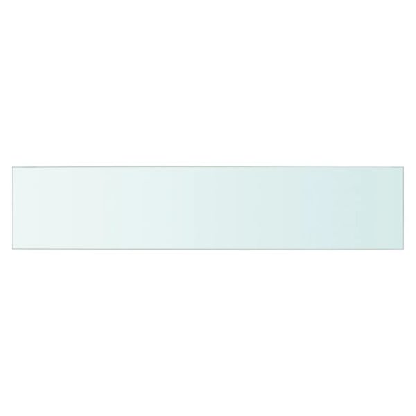 Prateleiras 2 pcs 70x15 cm vidro transparente - Image 3
