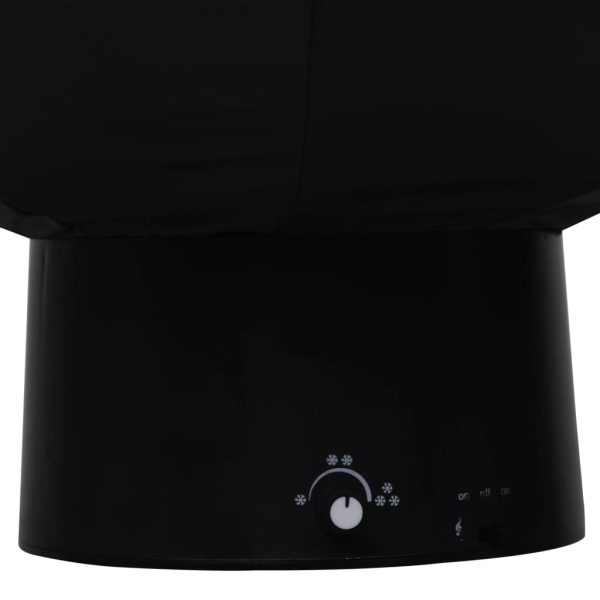 Árvore Natal c/ neve base formato guarda-chuva 75 cm PVC preto - Image 8